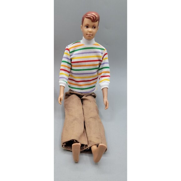 1960s Mattel Allan Doll Red Hair Casual Outfit USA 1964-1966 - Picture 1 of 10